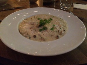 Risotto aux champignons